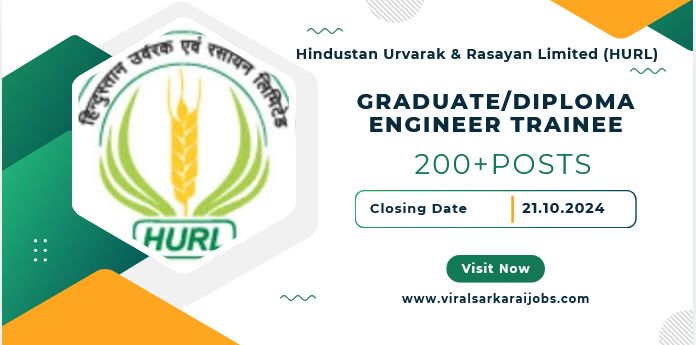 Join HURL 2024: Graduate/Diploma Engineer Trainee Opportunities – Apply Now